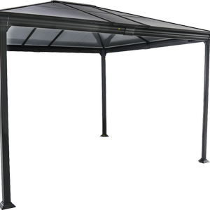 Mimosa 3 x 3.6m Charcoal Palermo Gazebo
