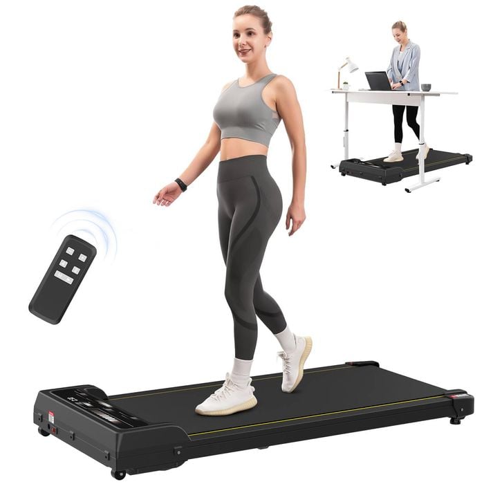 Advwin Treadmill Under Desk Walking Pad Home Office Gym Fitness 1-8KM/H