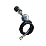 Garth Gas Safety Gauge with Hose & Regulator LCC 