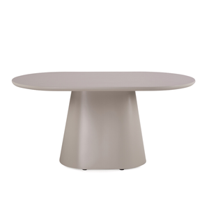 Raimon Furniture Kylen Modern Rectangular Wooden Kitchen Dining Table 200cm Putty