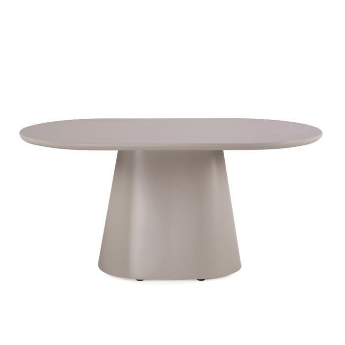 Raimon Furniture Kylen Modern Rectangular Wooden Kitchen Dining Table 200cm Putty
