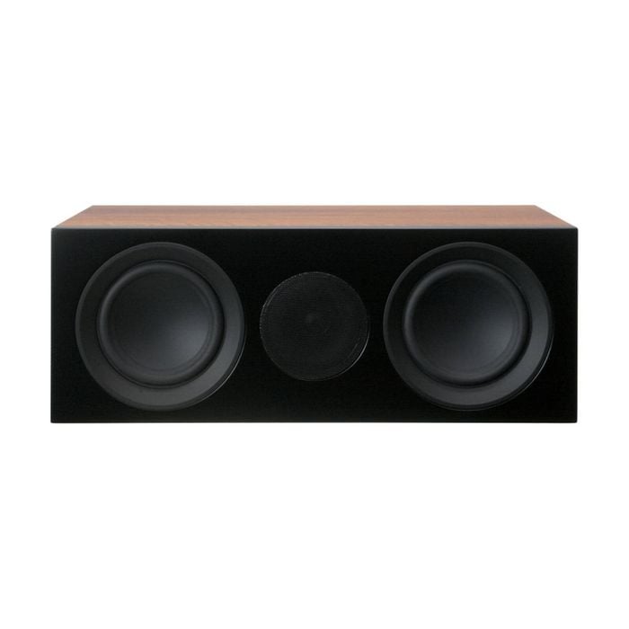 Scansonic HD L10 Series Centre Home Speaker Walnut 480x180x225mm
