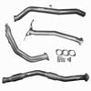 Ignite Exhausts Turbo Back For Nissan D22 Navara 3l 3" Cat & Pipe Only Raw Aluminised Steel