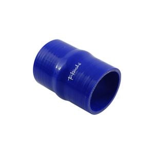 Takashi Blue Straight Humped Silicone Hose Joiner 2.5" (63mm) Air Intake Turbo