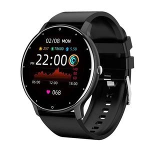 Smart Watch Full Touch Screen Fitness Tracker Ip68 (black)