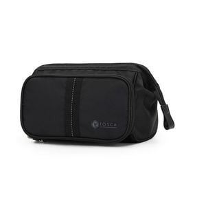 Tosca Deluxe Grooming Travel Case/Organiser - Black
