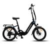 Smartmotion E20 Step Thru Folding With Suspension Blue