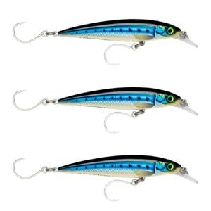 3x Rapala 14cm Saltwater X Rap Long Cast Sink Minnow Fishing Lure -Blue Sardine