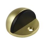 Adoored Brass Short Half Moon Door Stop