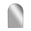 Maine & Crawford Stella Arch Way 79x50cm Metal Frame Mirror - Black