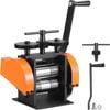 VEVOR 45 mm Jewelry Rolling Mill Machine 3-in-1 Multi-function for Wire Semicircle Pattern