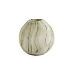 Ben David Malibu Flower Vase Round Natural Decorative Home Shelf Decor