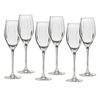 6pc Ecology Twill 170ml Glass Prosecco/Sparkling Wine/Champagne Bar Glasses Set