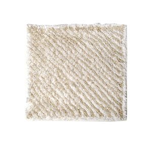 Bloomington Loopini Cotton Cushion Cover 40 x 40 cm White/ Linen