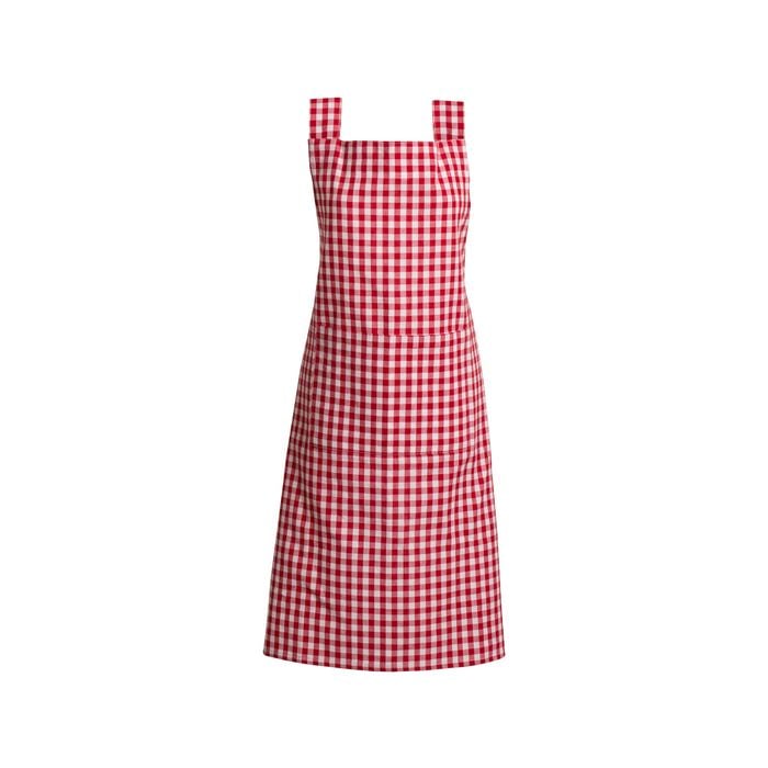 Gingham Apron - Red