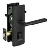 Delf Matte Black Linear Madrid Multi Function Entrance Set