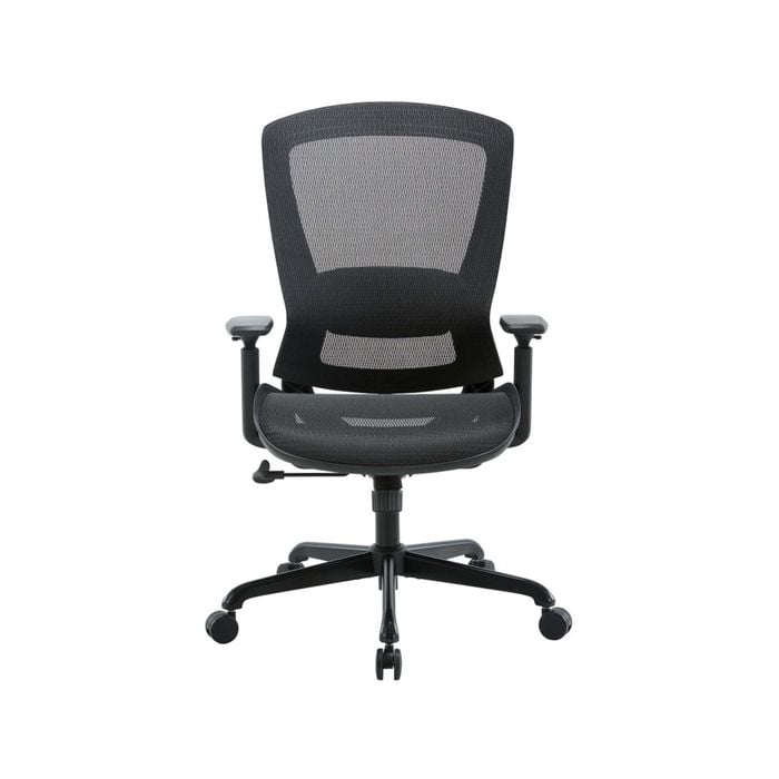 Maestro Furniture Daisy Mesh Seat Executive Manager Office Task Computer Working Chair - Black