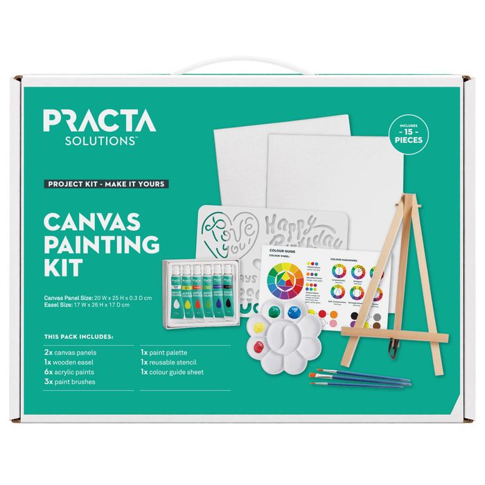 Practa Canvas Painting Kit - Bunnings Australia
