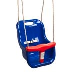 Swing Slide Climb Blue / Red Plastic Baby Swing Seat