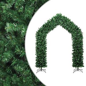 vidaXL Christmas Tree Artificial Xmas Tree Christmas Decoration Arch Green