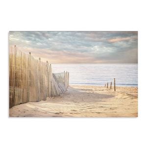 Artey | Sandy Beach, Morning - Stretched Canvas - Stretched Canvas - 110 x 165cm