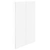 Kaboodle 600mm Egg White Medium Pantry Door - 2 Pack