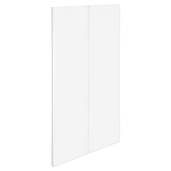 Kaboodle 600mm Egg White Medium Pantry Door - 2 Pack