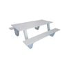 Hartman White Wave II Aluminium Bench Setting