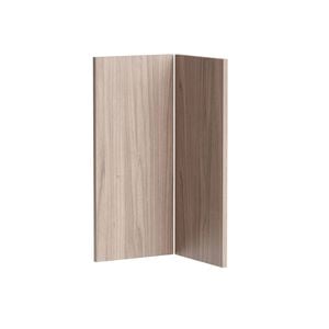 Kaboodle Silver Ash Modern Corner Base Cabinet Doors - 2 Pack