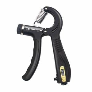 5-60kg Adjustable Hand Grip Strength Trainer, Black