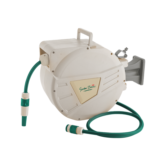 Garden Basics 30m Auto Rewind Hose Reel 