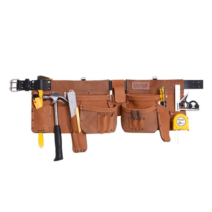 Taurus Leather R/H Heavy Duty Super Yankee Split Apron - Barley