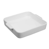 Olympia Roaster Whiteware Square Eared 3 Pack 200x180x40mm Ceramic Baking Dish Ovenware