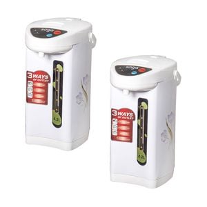 SOGA 2X 4.2L White Electric Kettle Water Boiler 3 Dispensing Modes Keep Warm