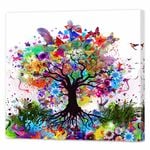 The Beauty Of Life | 75 x 75cm Stretched Canvas Print