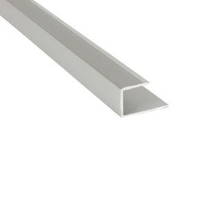 Roberts 15mm x 3.3mm Silver Laminate Trim End 