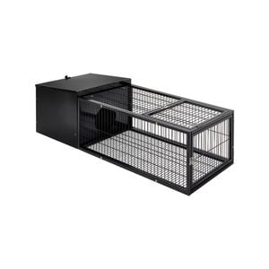 i.Pet Rabbit Cage Hutch Pet Cages Ferret Playpen Enclosure Carrier Metal Run