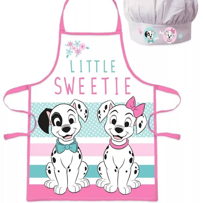 Disney 101 Dalmatians Little Sweetie Kids Apron And Chef Hat