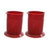 2PK Cleanstar Vacuum Filter Cage For Galaxy Stickvac Cleaner Part Replacement