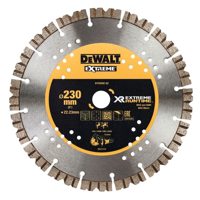 DeWALT 22.23 x 230mm XR EXTREME Diamond Wheel
