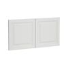 Kaboodle 1000mm Sesame Salt Heritage Fridge Cabinet Doors - 2 Pack