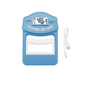 Precision Electronic Hand Grip Strength Tester - Achieve Your Peak Strength Potential! Blue