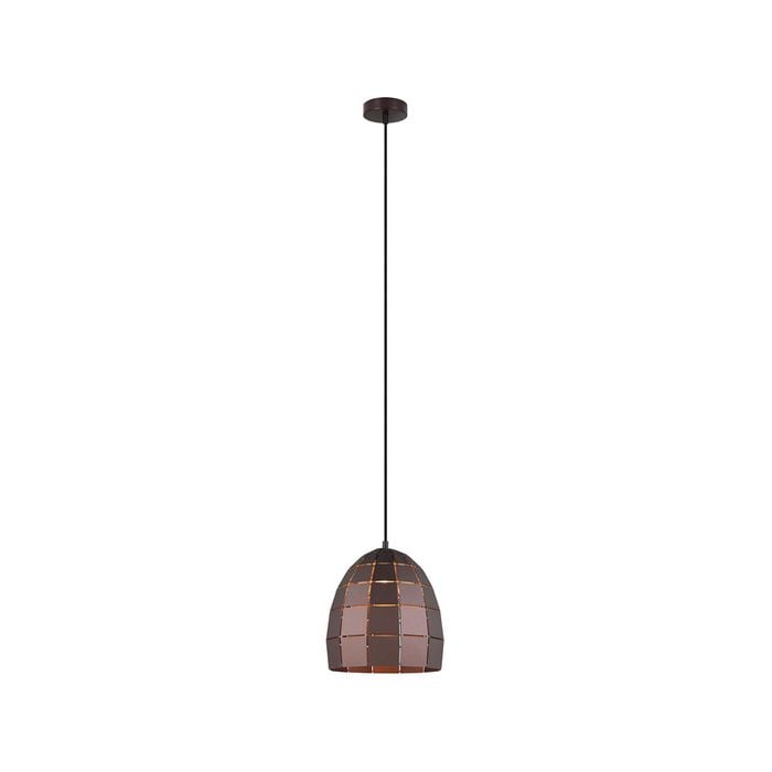 CLA Lighting ARMIS Iron Tiled Pendant Light White/Gold/Coffee Tiled (Iron) Ellipse - Coffee