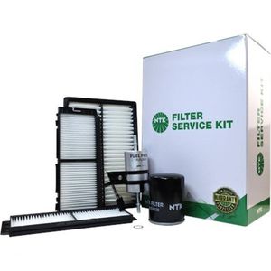 NTK Complete Filter Service Kit for Mazda 3 BL Hatch/Sedan 2009-2014 2.0L | Air, Oil, Fuel, Cabin Filter
