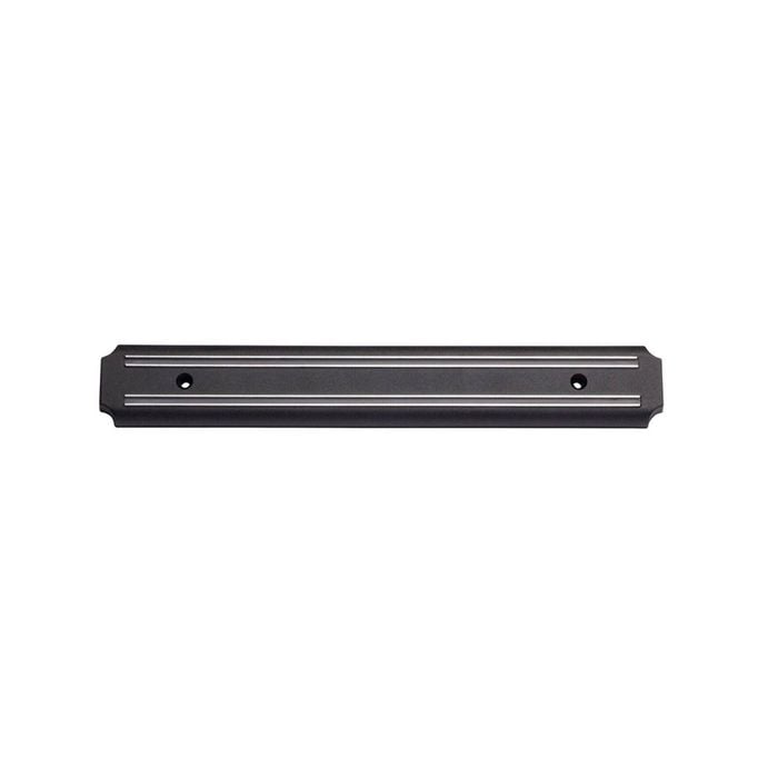 Cuisena 33cm Magnetic Wall Mounted Knife Rack - Black