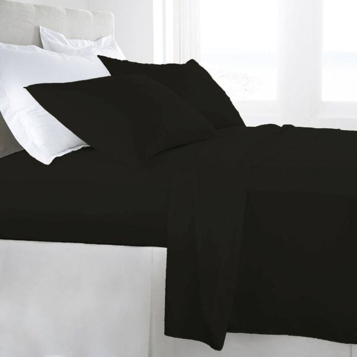Luxor Queen Black 1000TC Egyptian Cotton Sheet Set