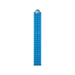 Empire 1M High Visibility Folding Ruler