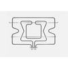 Oven Upper Top Grill Heating Element 00745938, suits Bosch, Siemens
