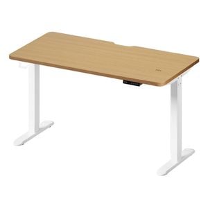 Oikiture Electric Standing Desk With Wireless Charging Single Motor 140CM