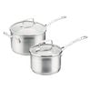 Scanpan Impact 2pc Stainless Steel Saucepan Set 16cm & 20cm